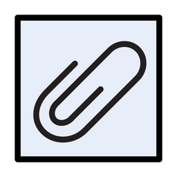 Clip anbringen  Symbol