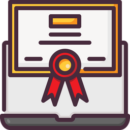 Diploma Certificate  Icon