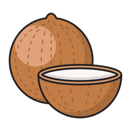 Coconut  Icon