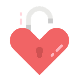 Heart Lock  Icon