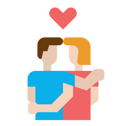 Couple Hug  Icon