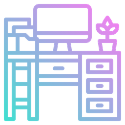 Computer Table  Icon