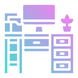 Computer Table  Icon