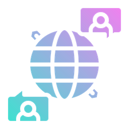 Global Communication  Icon