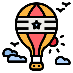 Hot Air Balloon  Icon