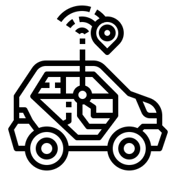 Fahrzeugortung  Symbol