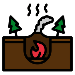 Geothermie  Symbol