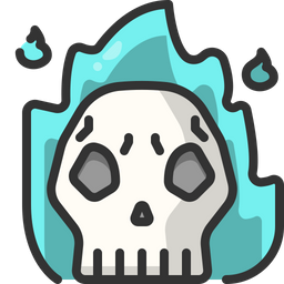 Fire Skull  Icon