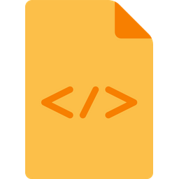 Binary Coding File  Icon