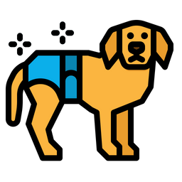 Dog Diaper  Icon