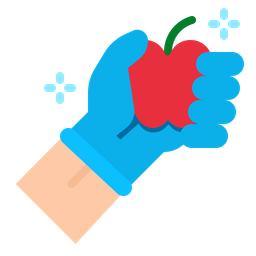 Cleaning Fruit  Icon