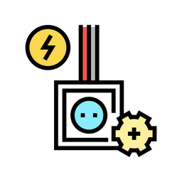 Socket Installation  Icon