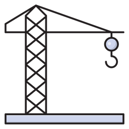 Construction Crane  Icon