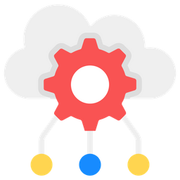 Cloud-Netzwerkkonfiguration  Symbol