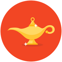 Aladdin Lamp  Icon