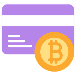 Bitcoin Card  Icon