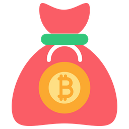 Bitcoin Bag  Icon