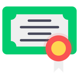 Certificate  Icon