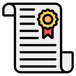 Certificate  Icon