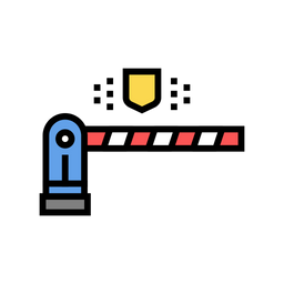 Road Barrier  Icon