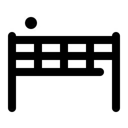 Badmintonnetz  Symbol