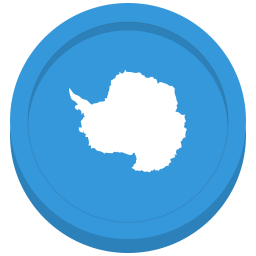 Antarctique Flag Icône