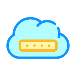 Cloud Database  Icon