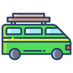 Camping Van  Icon