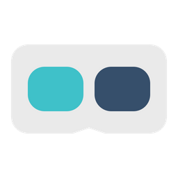 3 D Goggles  Icon