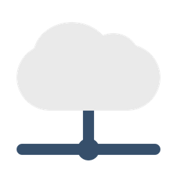 Cloud Hosting  Icon