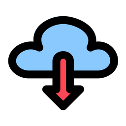 Cloud-Daten  Symbol