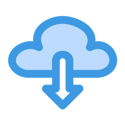 Cloud Data  Icon