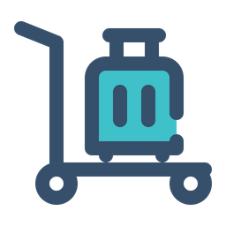 Baggage Trolley  Icon