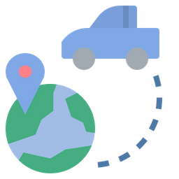 Car Location  Icon