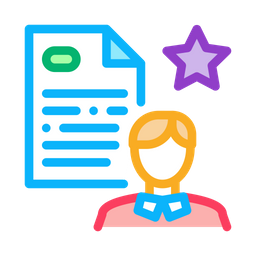 Employee Cv  Icon