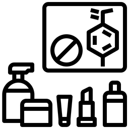 Chemikalien frei  Symbol