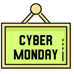 Cyber Monday-Board  Symbol