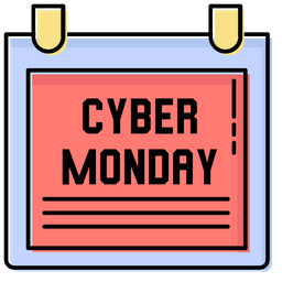 Cyber Monday  Icon