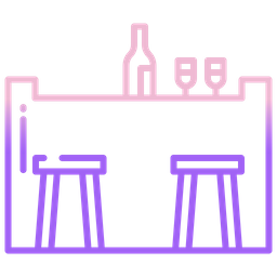 Bar Table  Icon