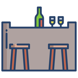 Bar Table  Icon