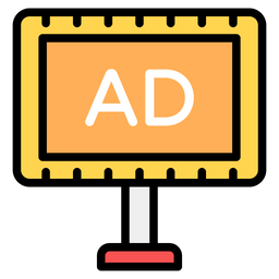 Advertisement Board  Icon