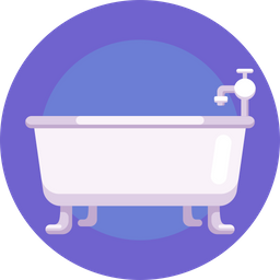 Badewanne  Symbol