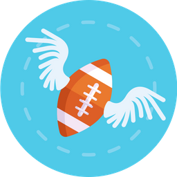 American football ball  Icon