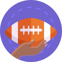 American football ball  Icon