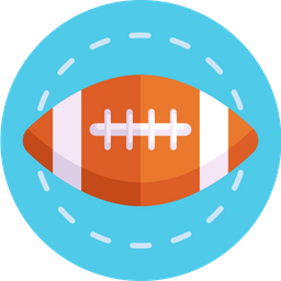 American football ball  Icon