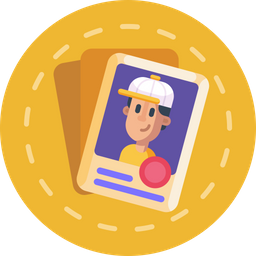 Baseball badge  Icon