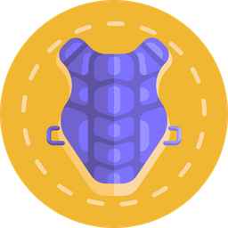 Baseball chest protector  Icon