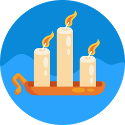 Diwali candles  Icon