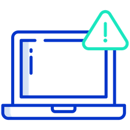 Laptop Warning  Icon