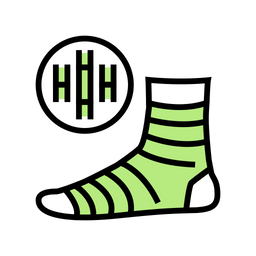 Bamboo sock  Icon